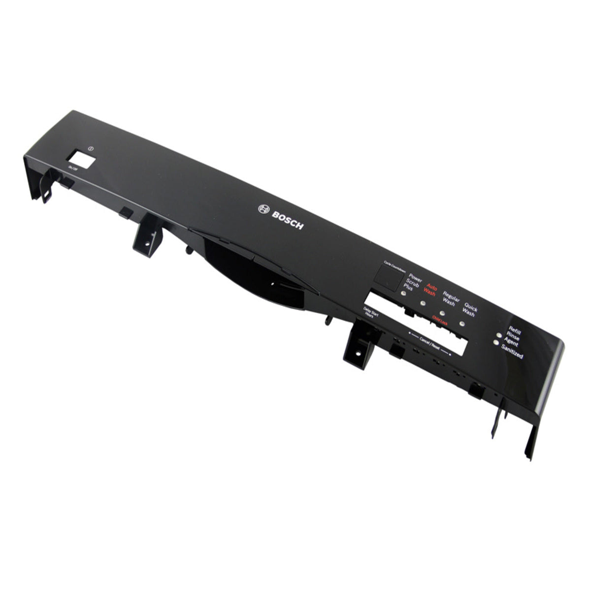 00478809 Bosch Dishwasher Facia Panel, Black