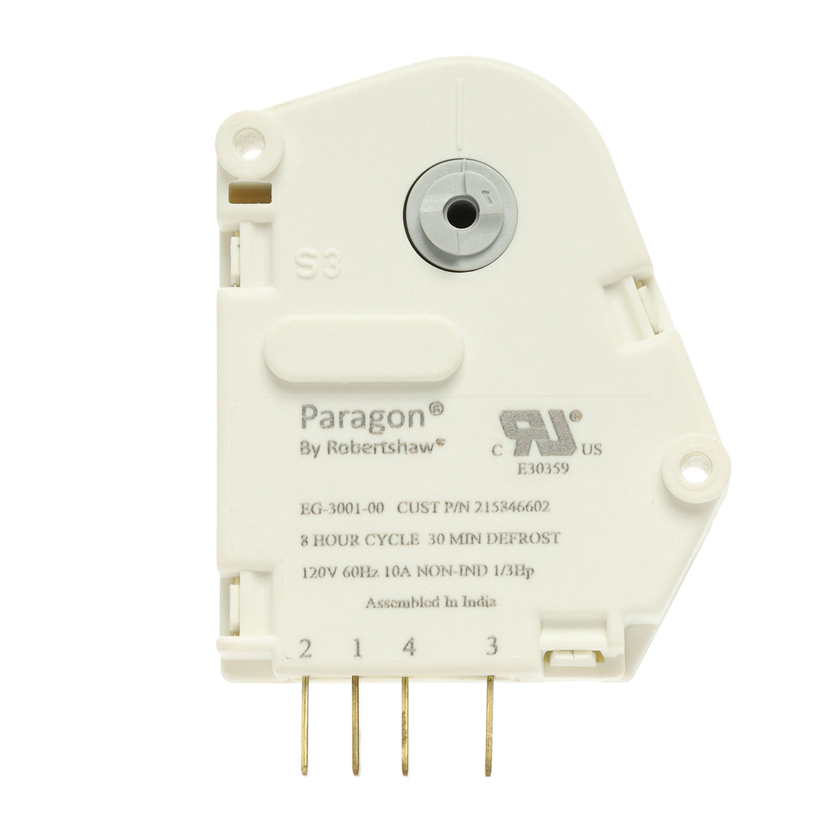 Frigidaire 215846602 Defrost Timer