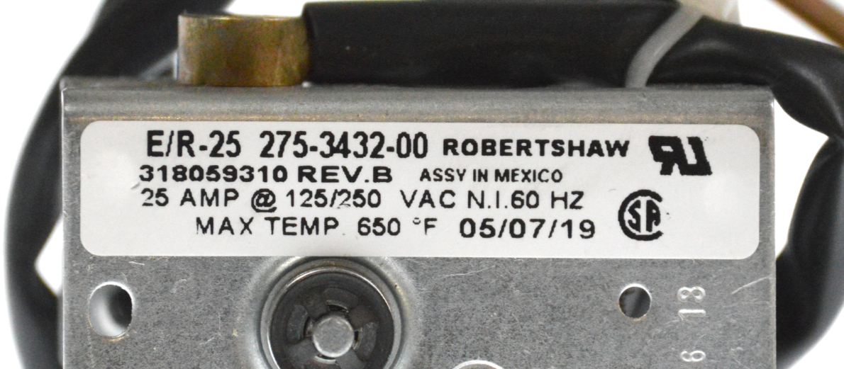 318059310 Frigidaire Range Oven Control Thermostat