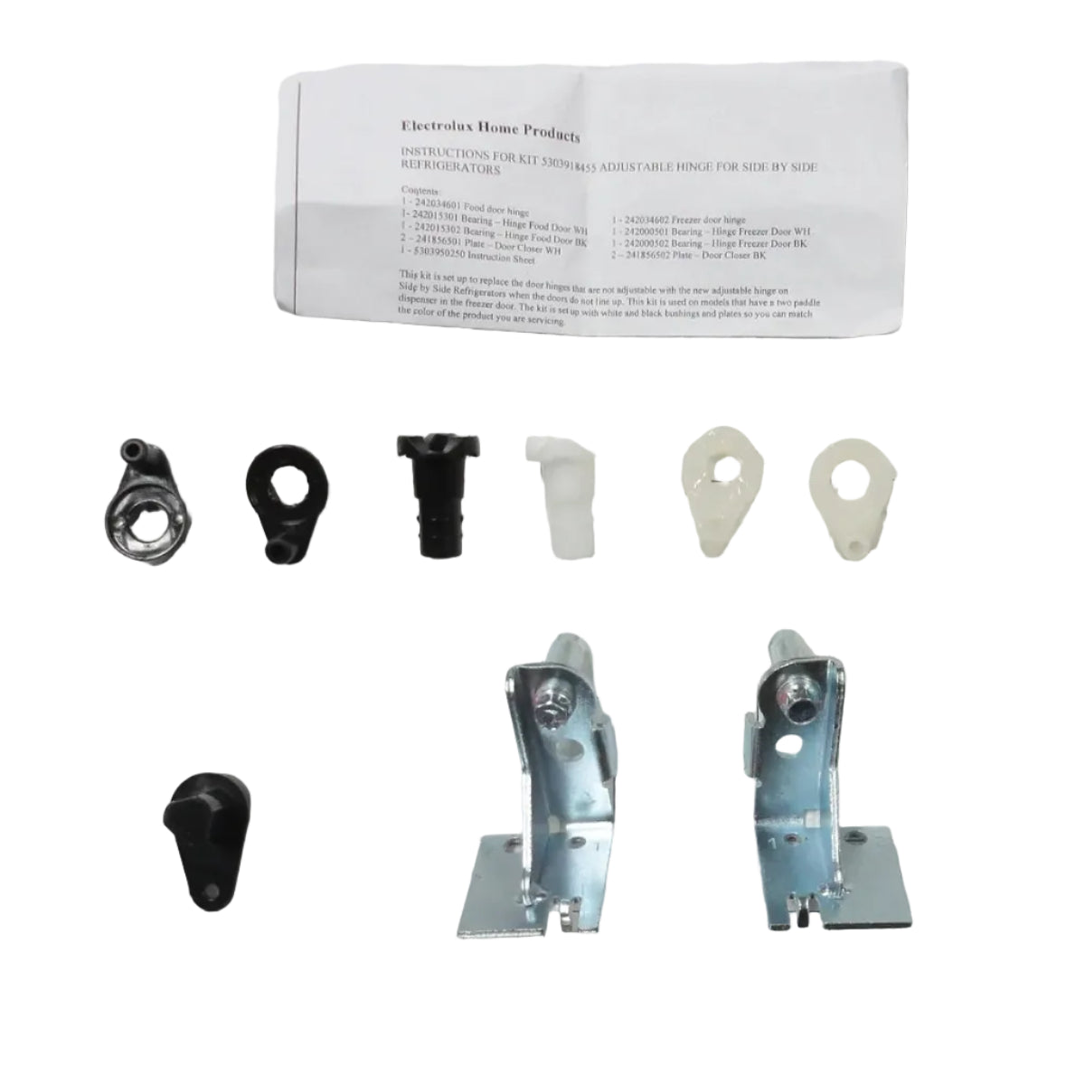 Frigidaire 5303918455 Refrigerator Door Hinge Kit