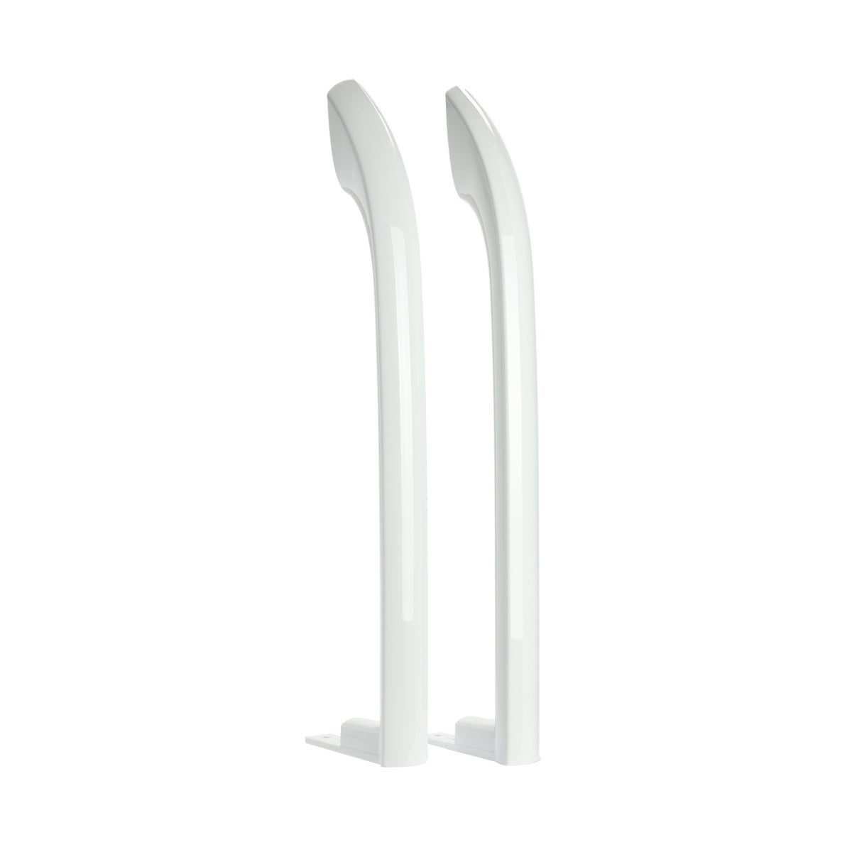 5304506469 Frigidaire Refrigerator Door Handles, White - Set of 2