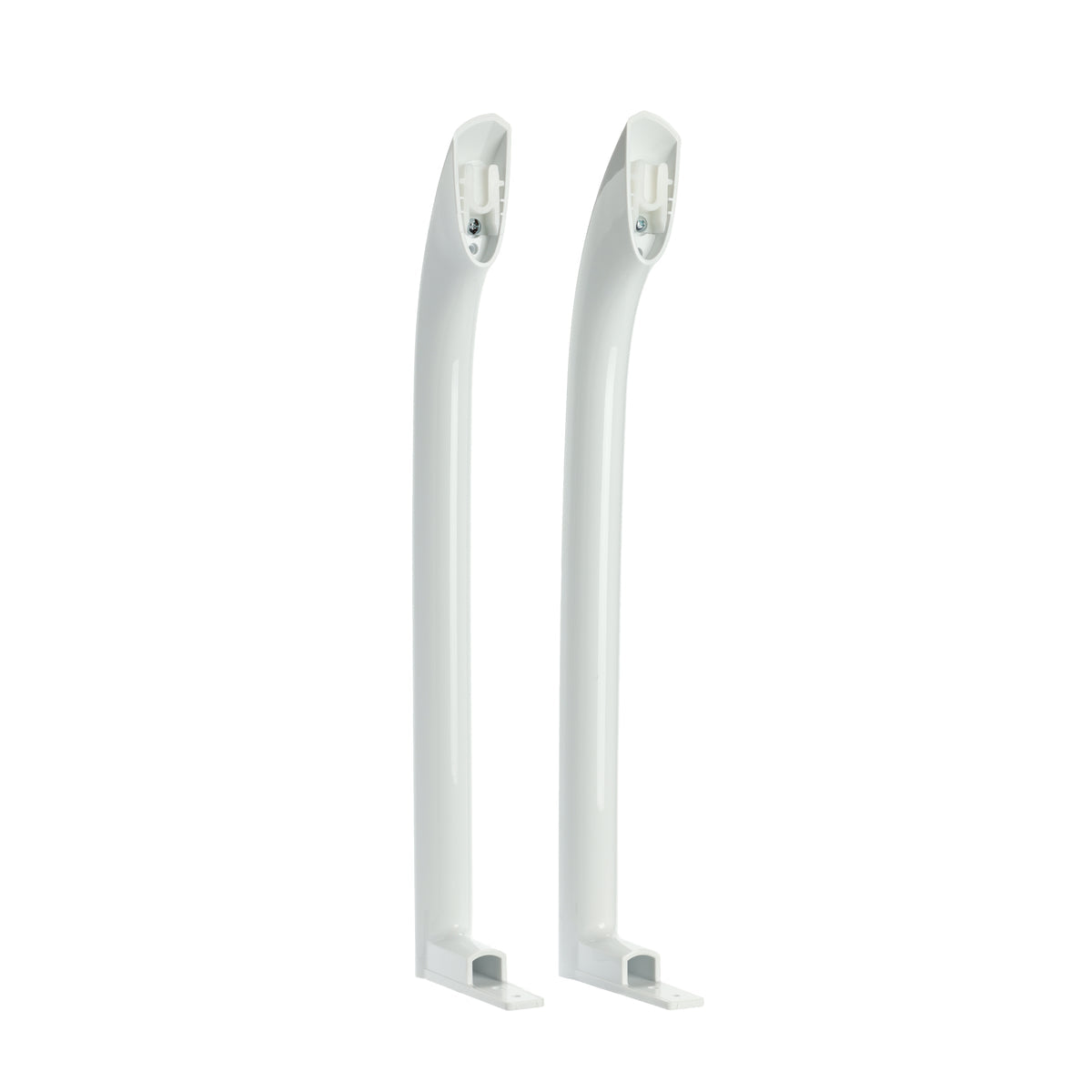 5304506469 Frigidaire Refrigerator Door Handles, White - Set of 2
