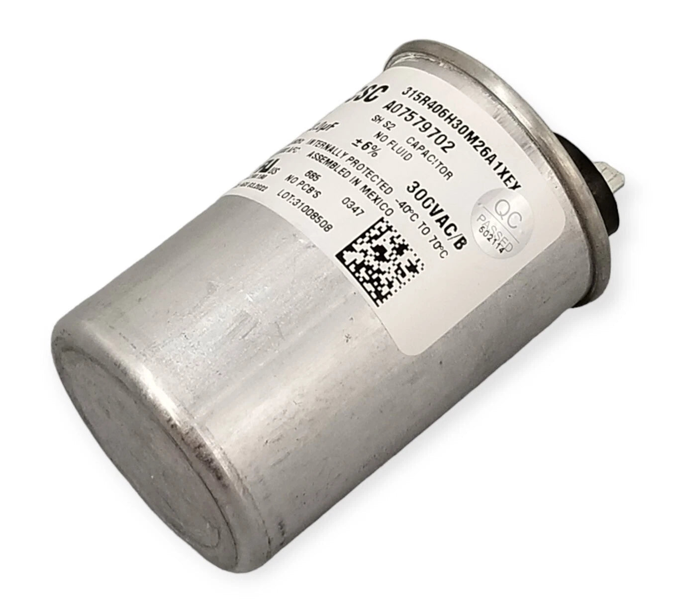Frigidaire 5304515819 CAPACITOR,START UP,4OUF