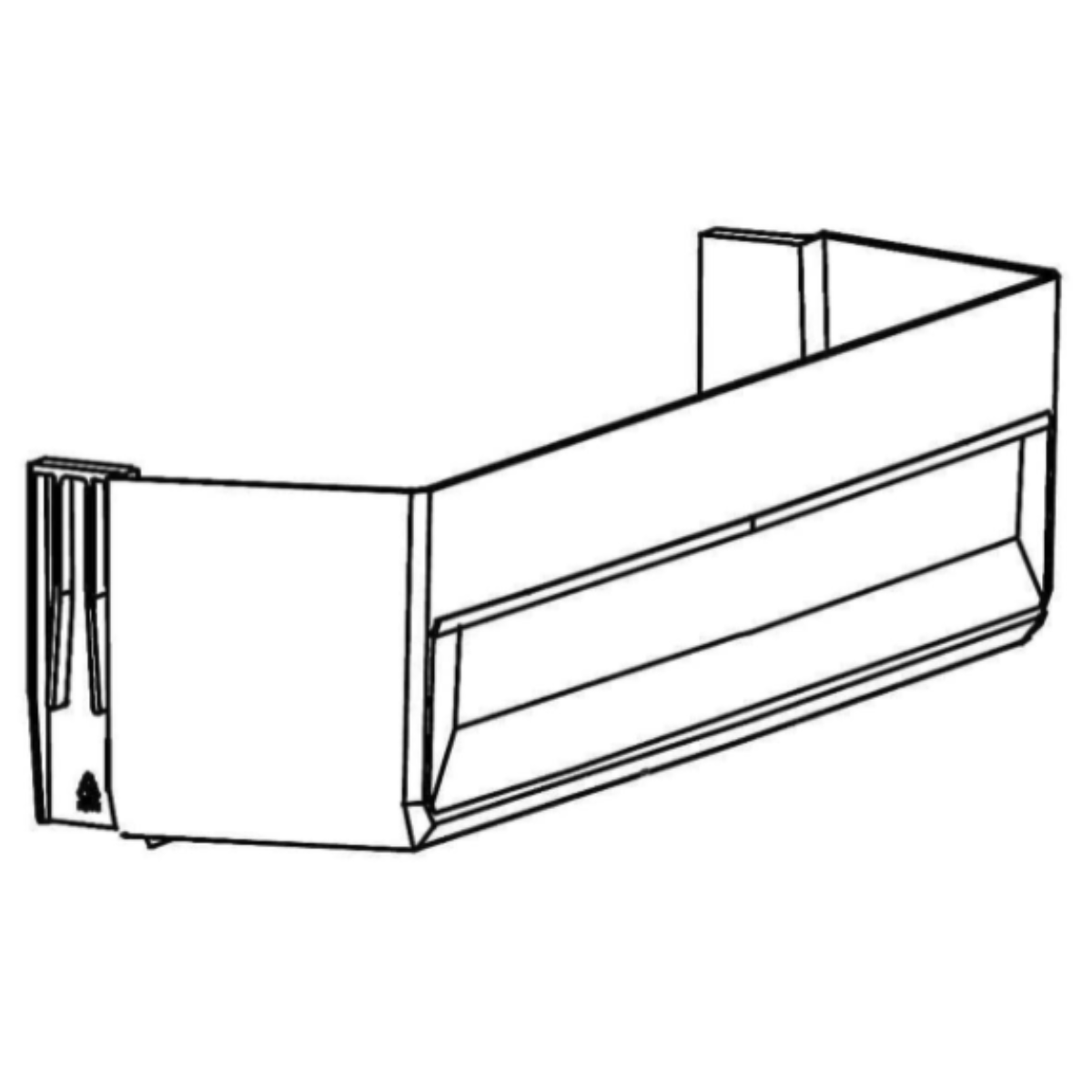 5304518482 Frigidaire Refrigerator Rack,Lower Door,Upper