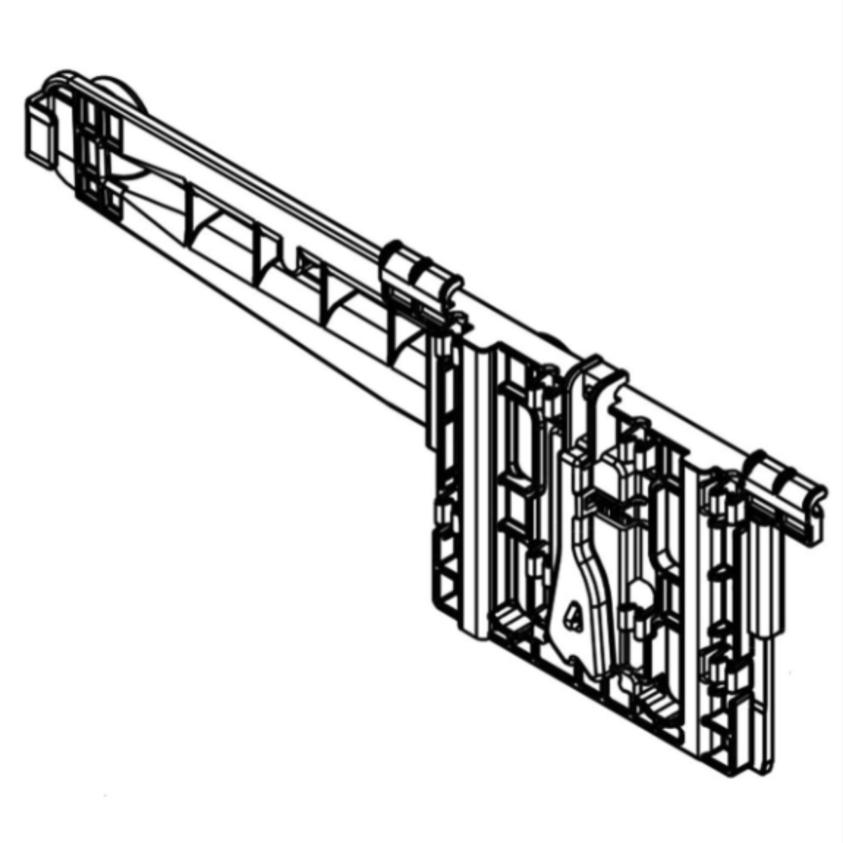 808092538 Frigidaire Dishwasher Upper Rack Adjuster, RH