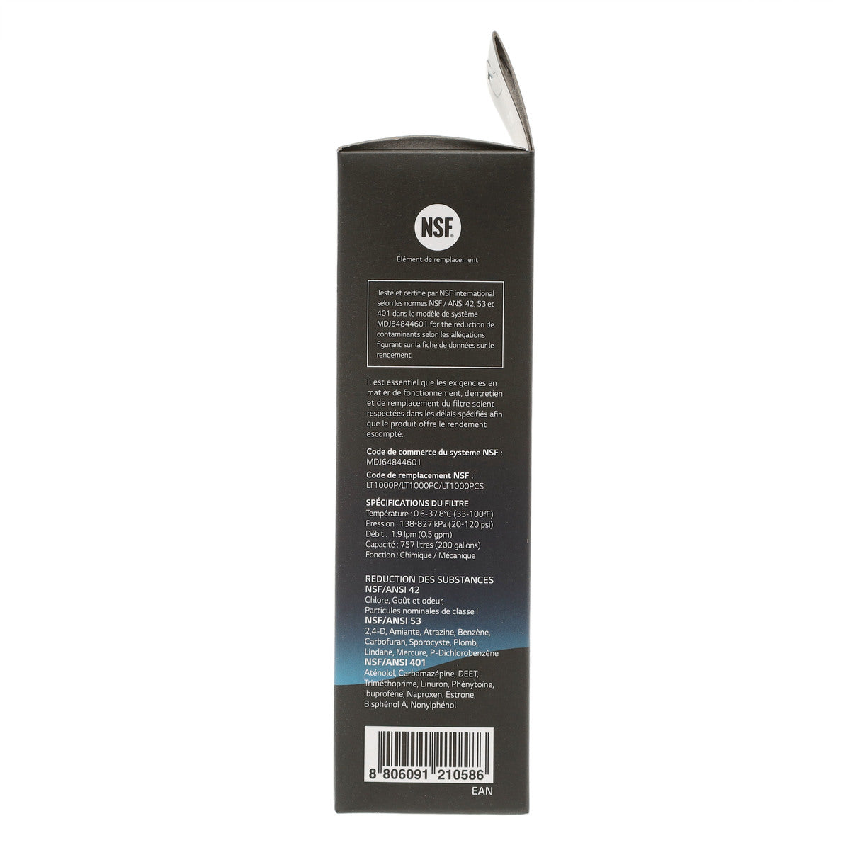 AGF80300705 LG Water Filter (LT1000P)