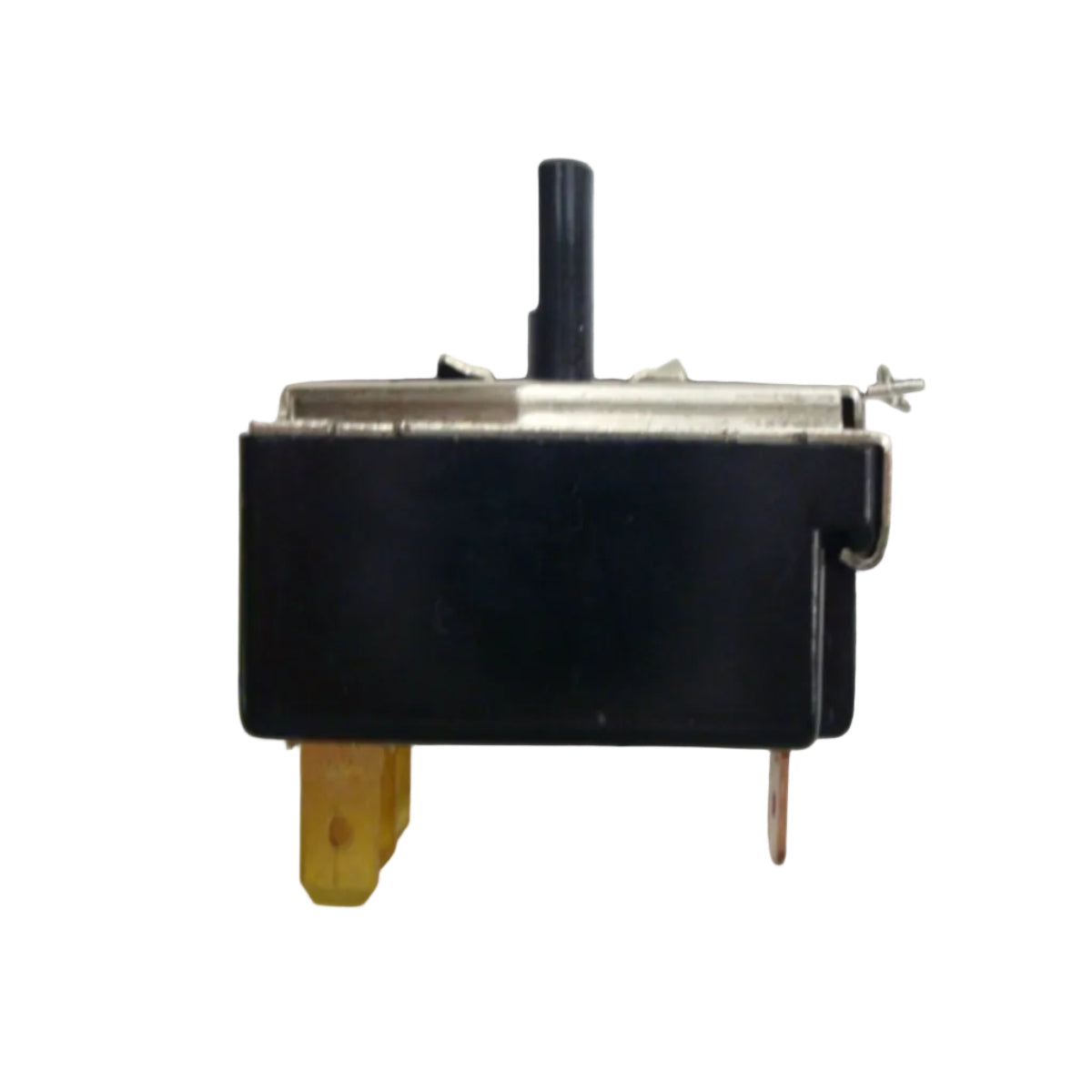 Mechanical switch on a grid background