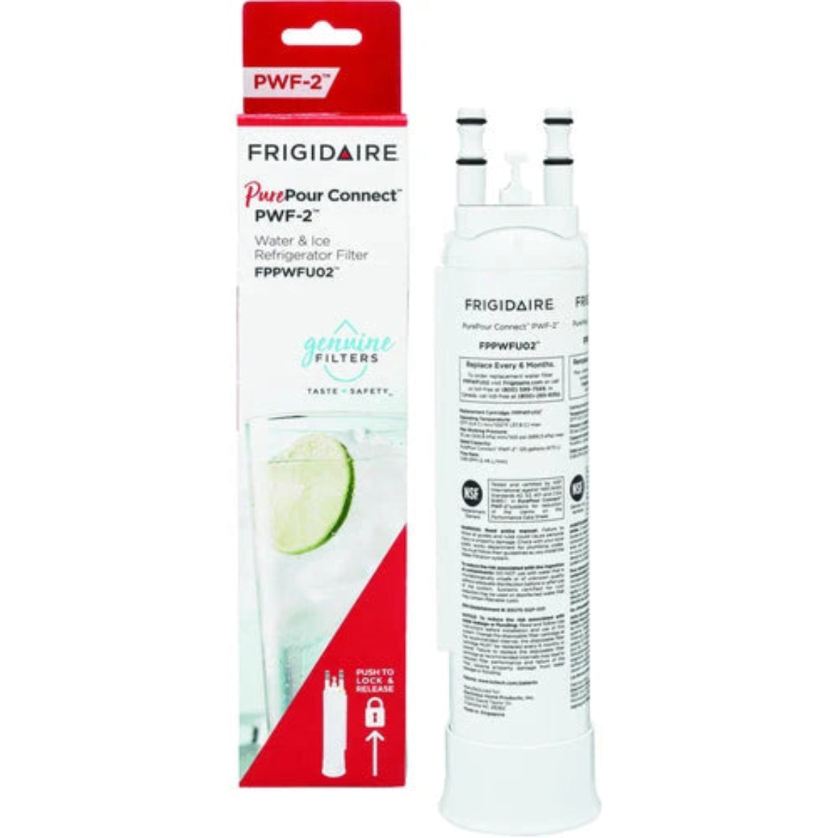 FPPWFU02 Frigidaire Refrigerator PurePour WF-2 Water Filter