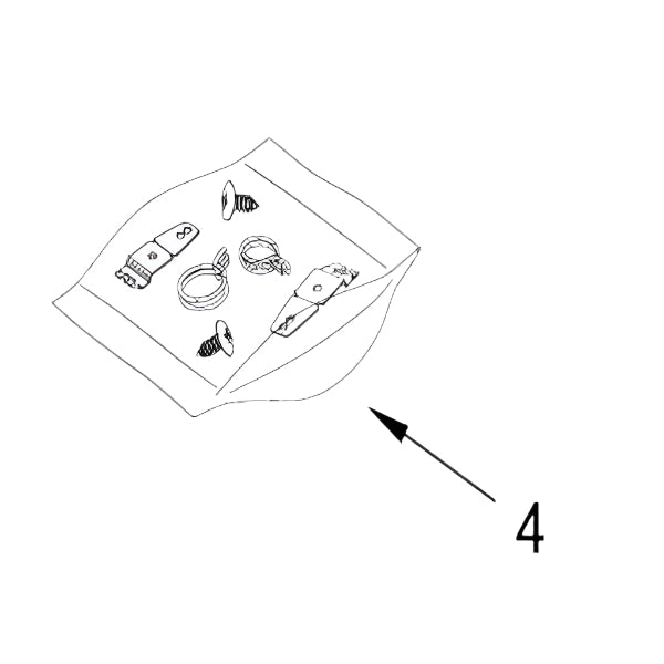 MISCELLANEOUS PARTS BAG W11689836 (Replaces: W11689481) - Appliance Parts Canada
