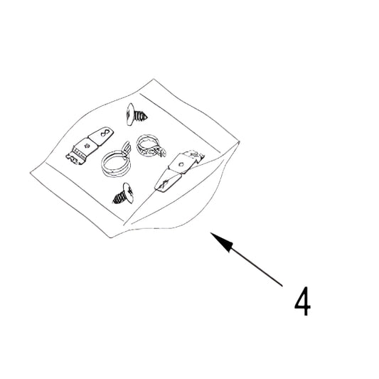 MISCELLANEOUS PARTS BAG W11689836   (Replaces: W11689481) - Appliance Parts Canada