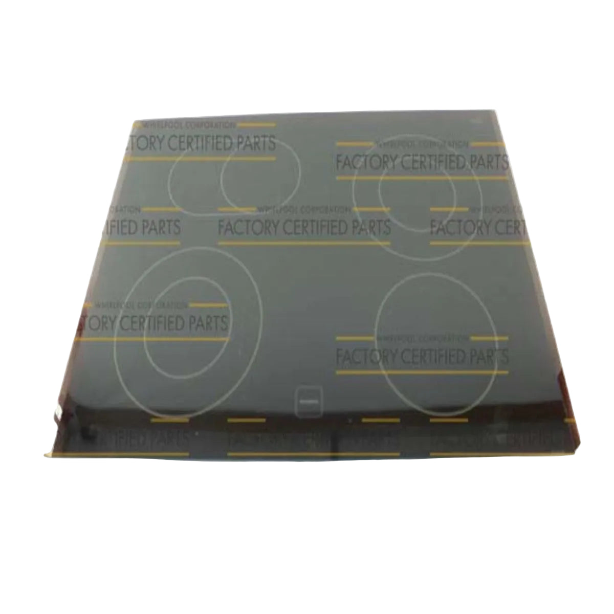 W10297306 Whirlpool Stove Main Cooktop Glass - Black