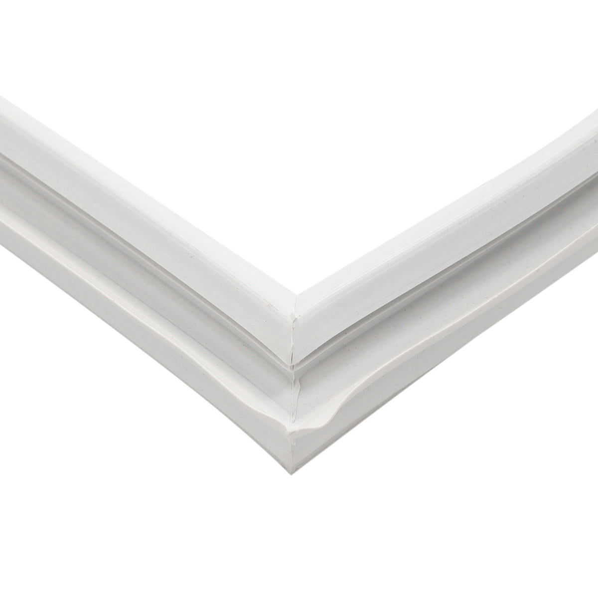 W10830287 Whirlpool Refrigerator Door Gasket, White