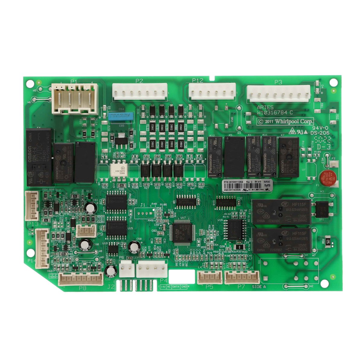 W10843055 Whirlpool Refrigerator Electronic Control Board