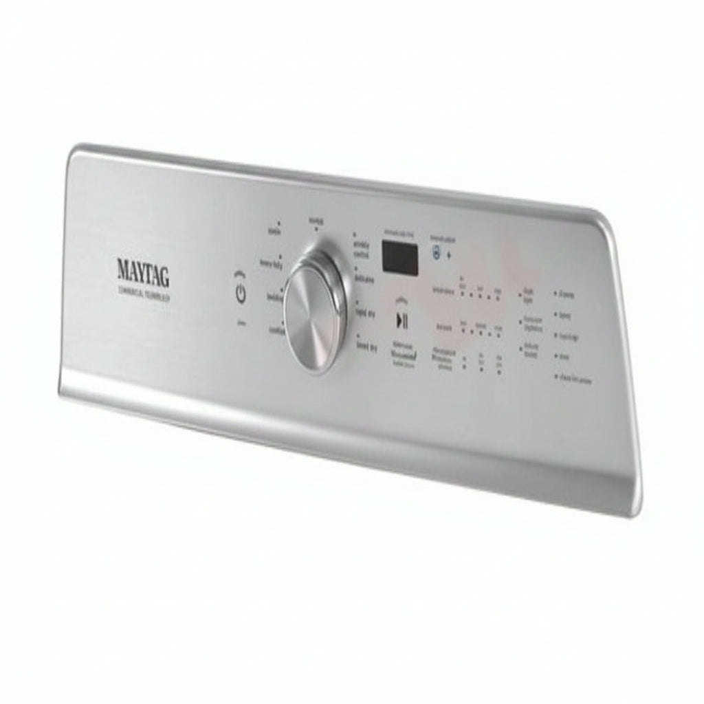 Maytag appliance control panel on a white background