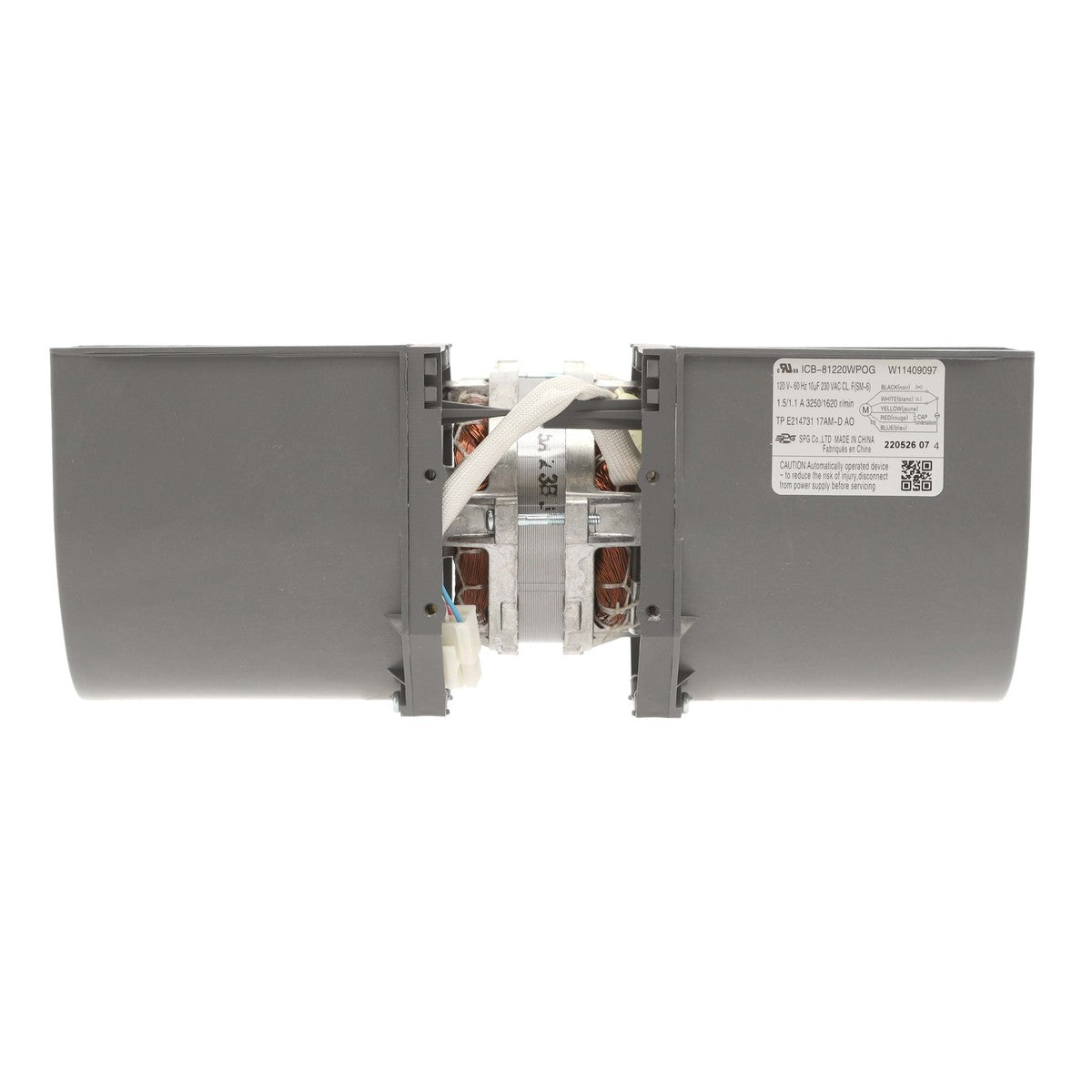 Whirlpool W11442100 Microwave Fan Motor Replacement Part - Appliance Parts Canada