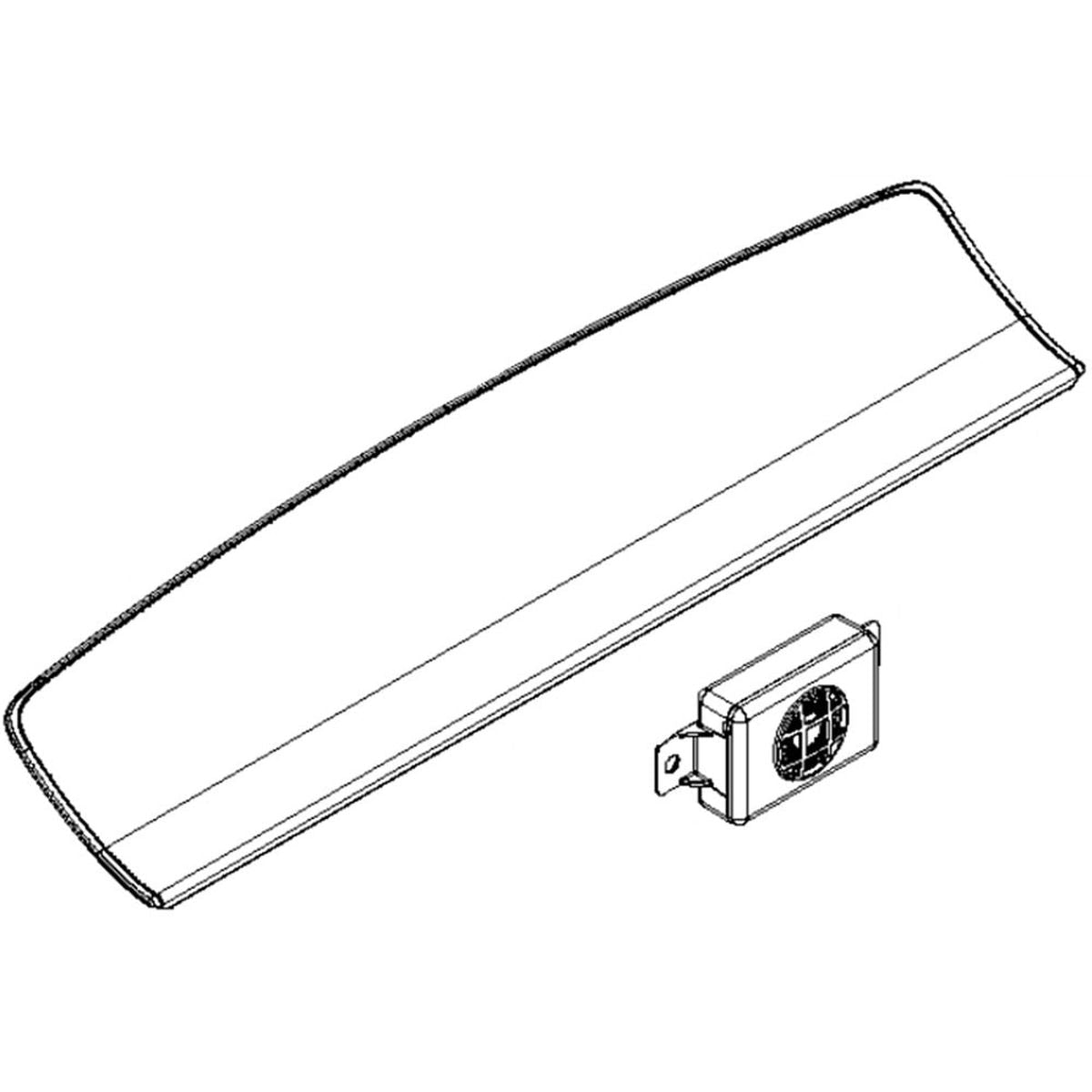 Whirlpool W11793907 PANEL-UI