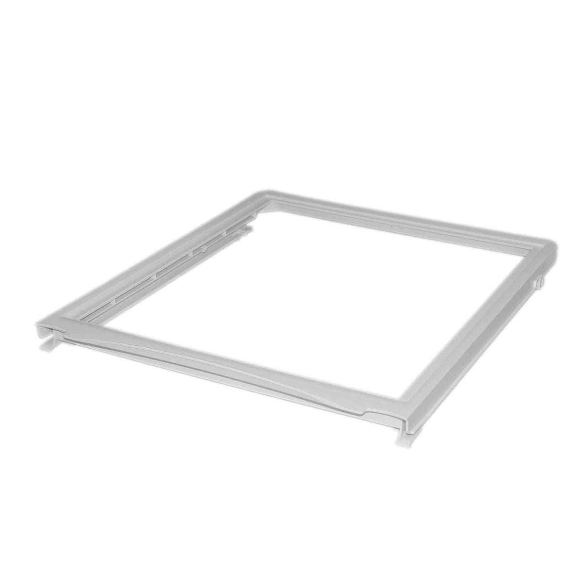 Metal frame on a white background