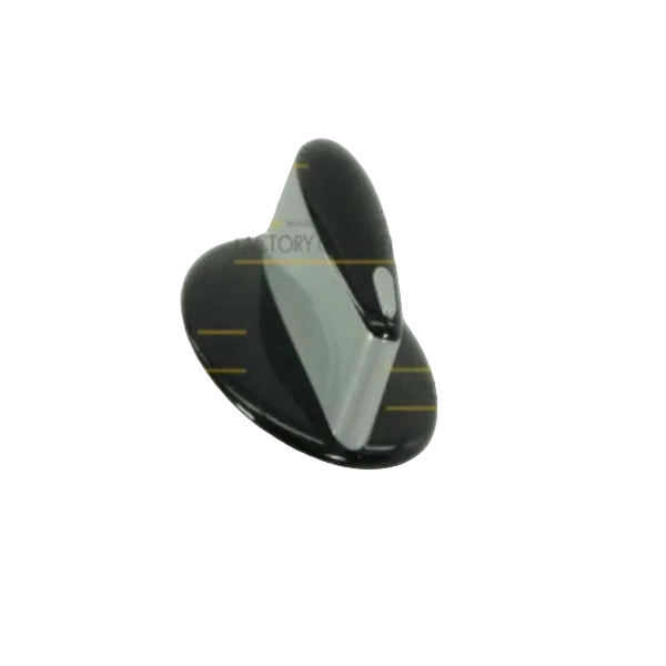 WP74011260 Whirlpool Range Burner Control Knob, Black