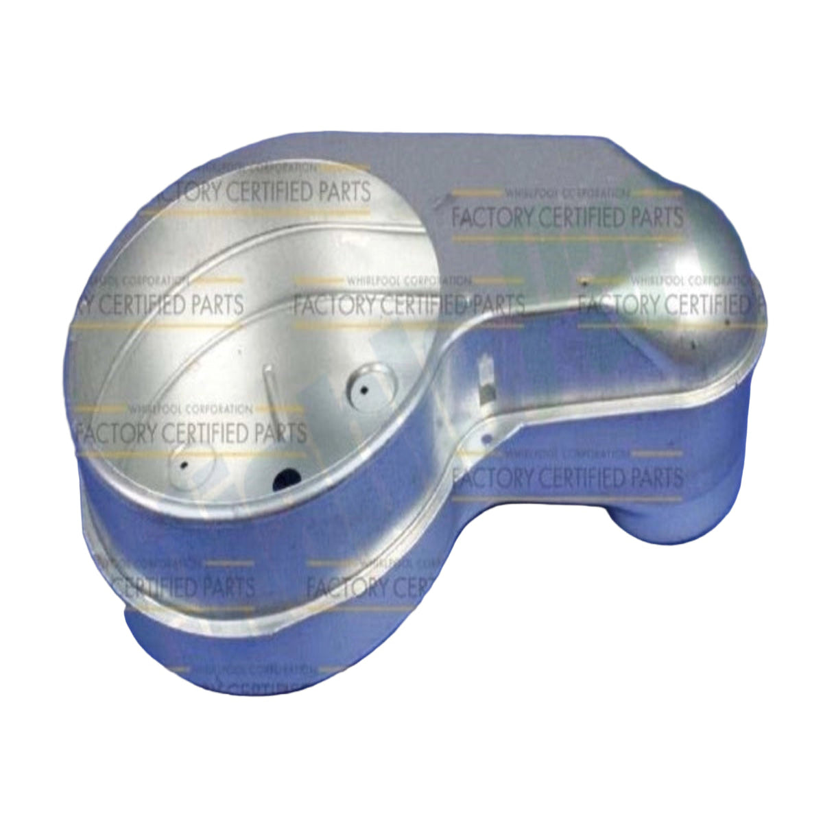 Metallic component on a blue background with 'Factory Certified Parts' branding.