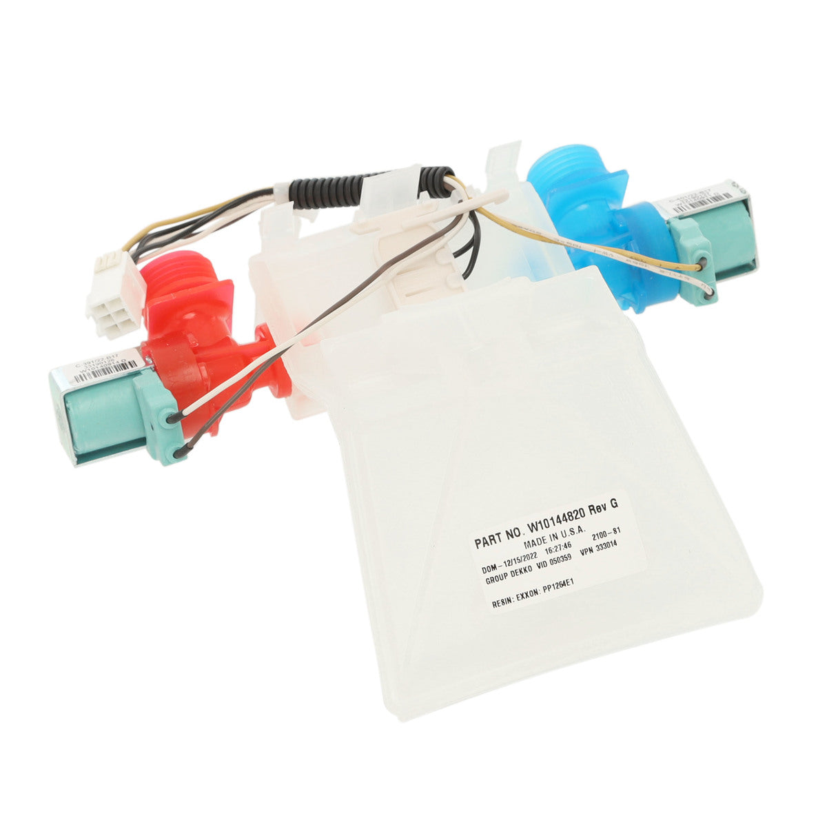 WPW10144820 Whirlpool Washer Water Inlet Valve