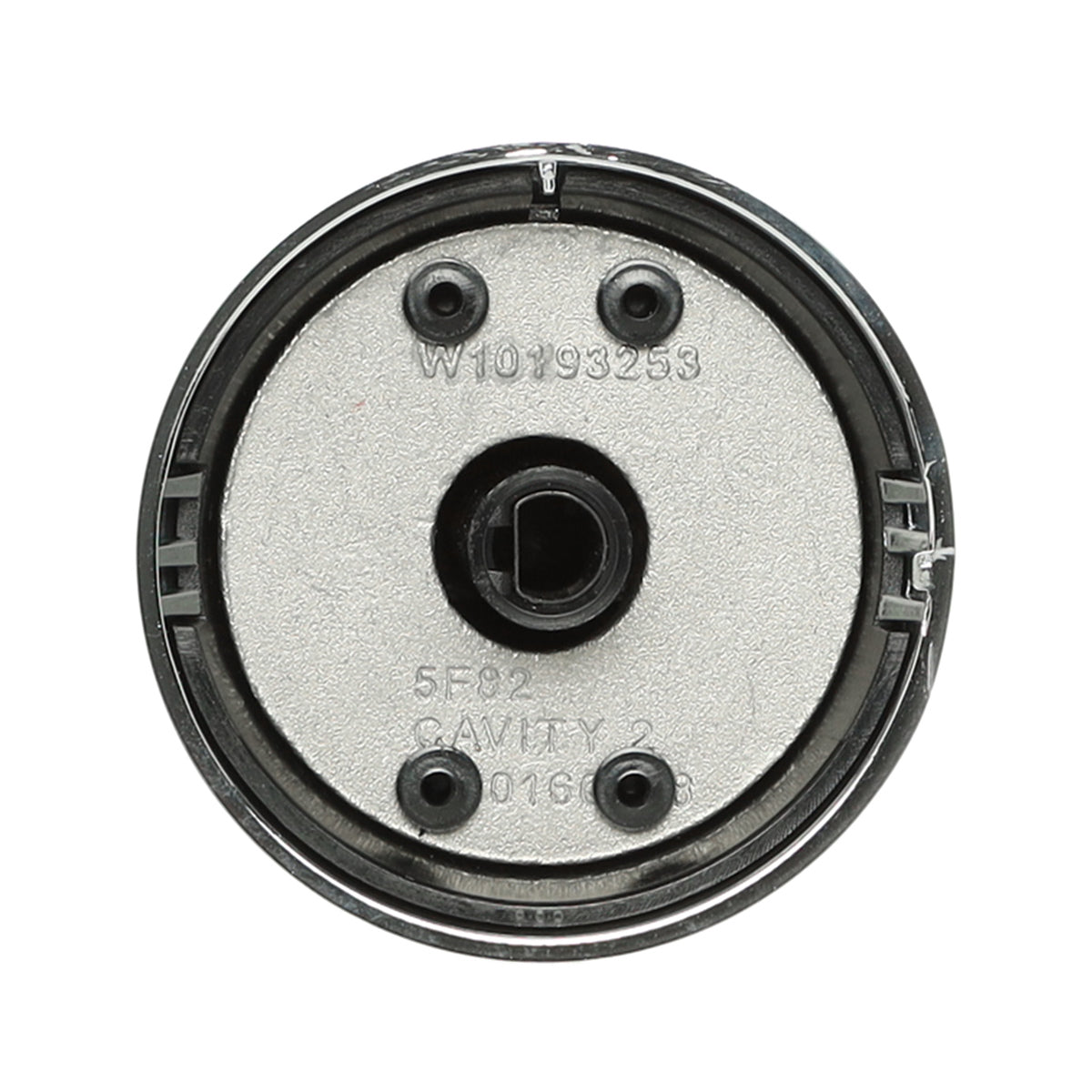 WPW10160371 Whirlpool Stove Burner Control Knob - Stainless