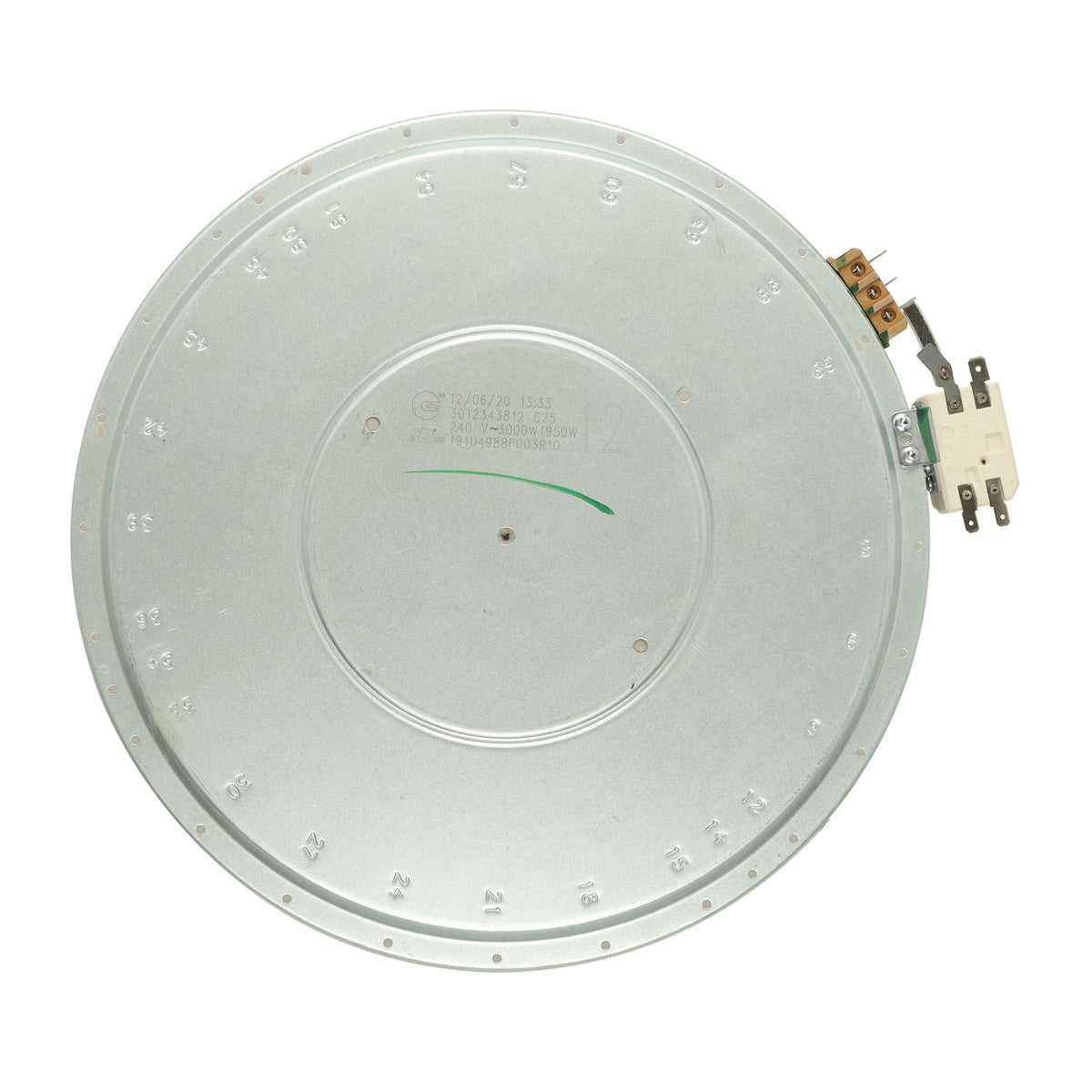 GE Oven Range Dual Haliant Element 12" Part WS01F01164 - Appliance Parts Canada