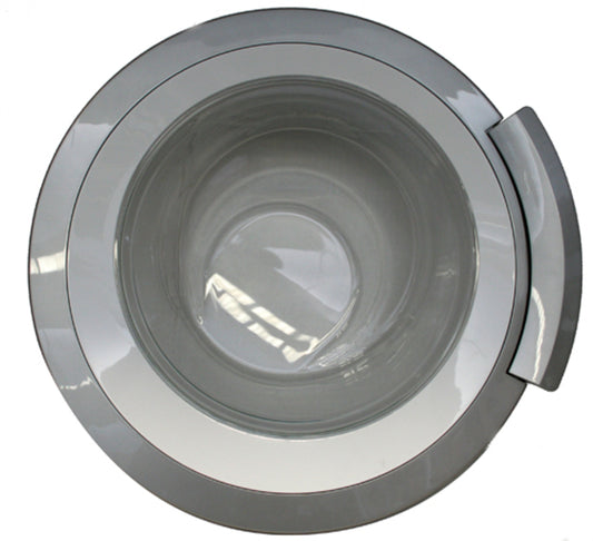 00704287 Bosch Washer Silver & White Window Door Assembly - Appliance Parts Canada