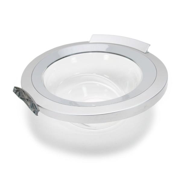 00704287 Bosch Washer Silver & White Window Door Assembly - Appliance Parts Canada