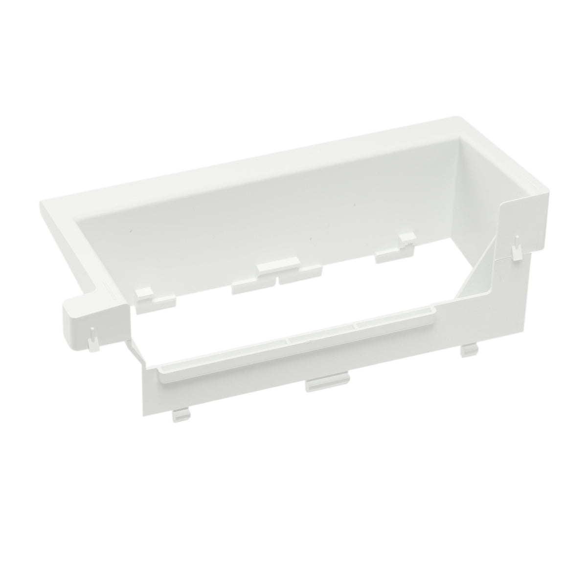 137314510 Frigidaire Washer Dispenser Drawer Handle Frame, White - Appliance Parts Canada