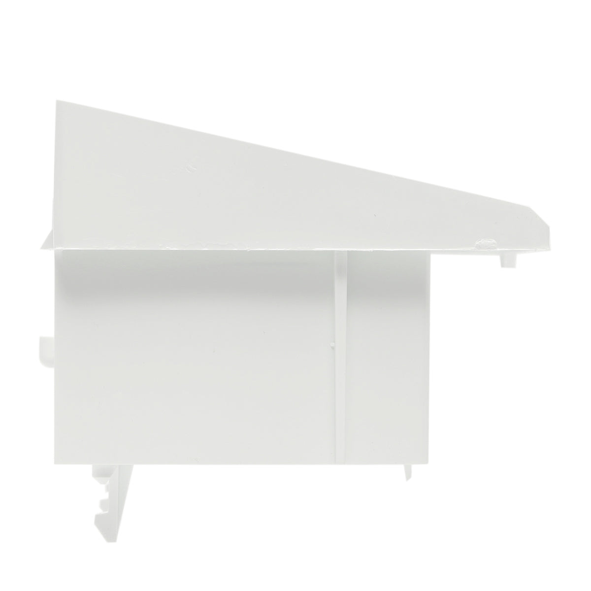 137314510 Frigidaire Washer Dispenser Drawer Handle Frame, White - Appliance Parts Canada
