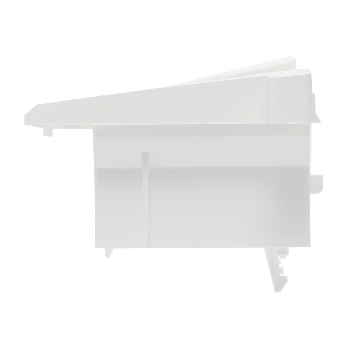 137314510 Frigidaire Washer Dispenser Drawer Handle Frame, White - Appliance Parts Canada