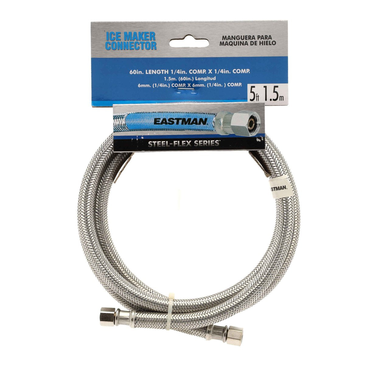 41033 5' Stainless Steel Ice Maker Supply Line - Appliance Parts Canada