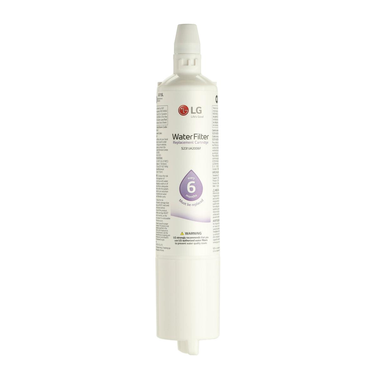 5231JA2006F LG Water Filter (LT600P) - Appliance Parts Canada
