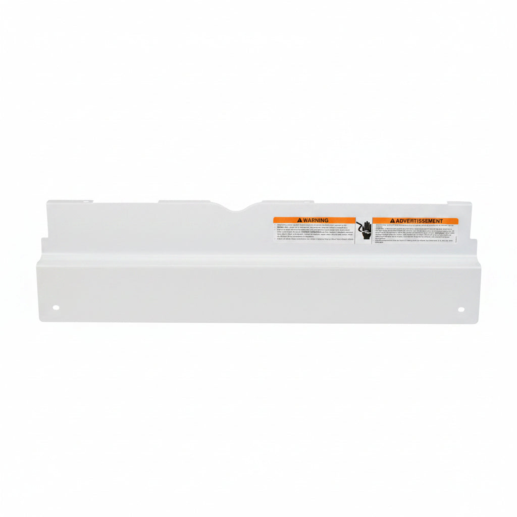 5304501482 Frigidaire Dishwasher Kickplate Assembly, PVC, White, W/L - Appliance Parts Canada