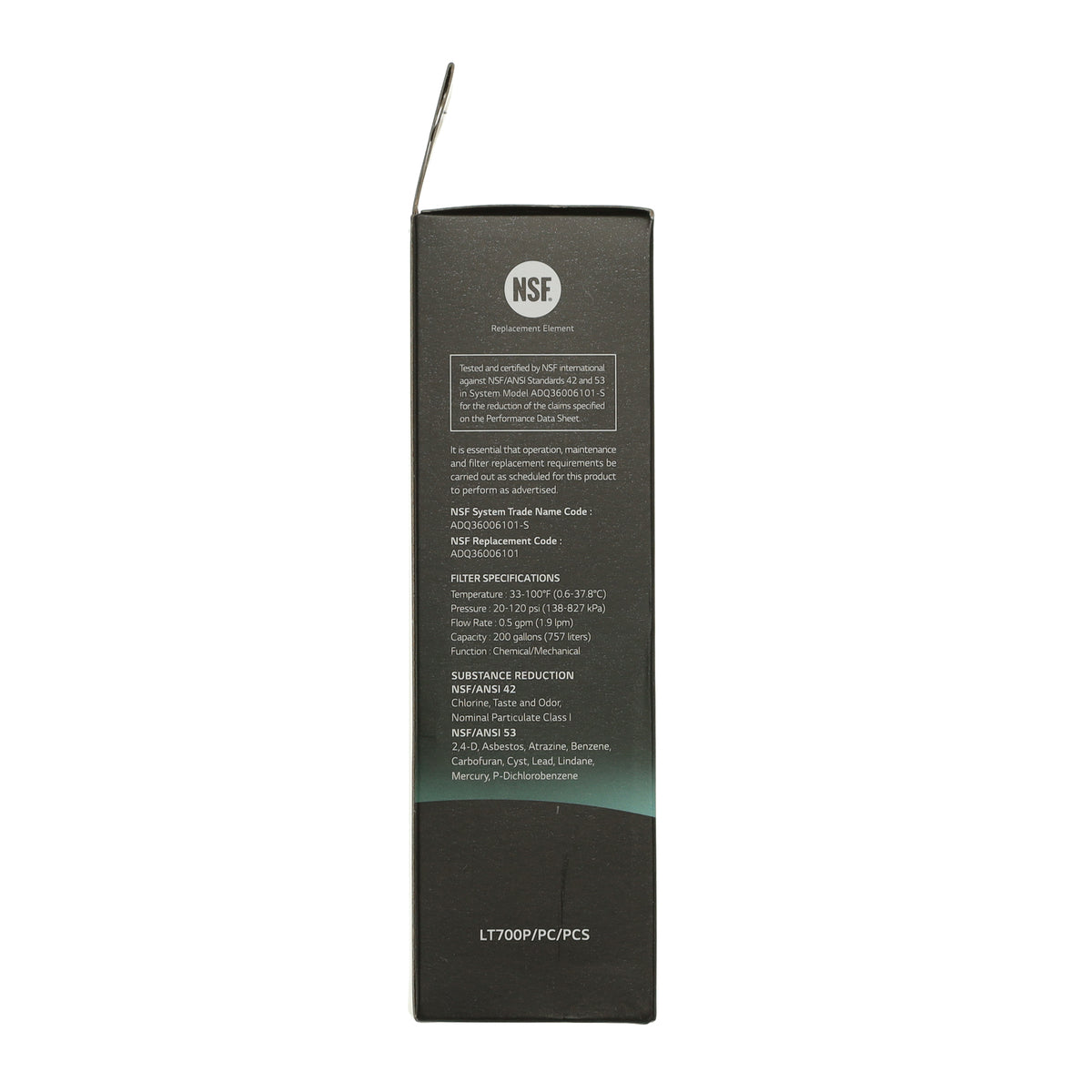 AGF80300702 LG Water Filter (LT700P) - Appliance Parts Canada