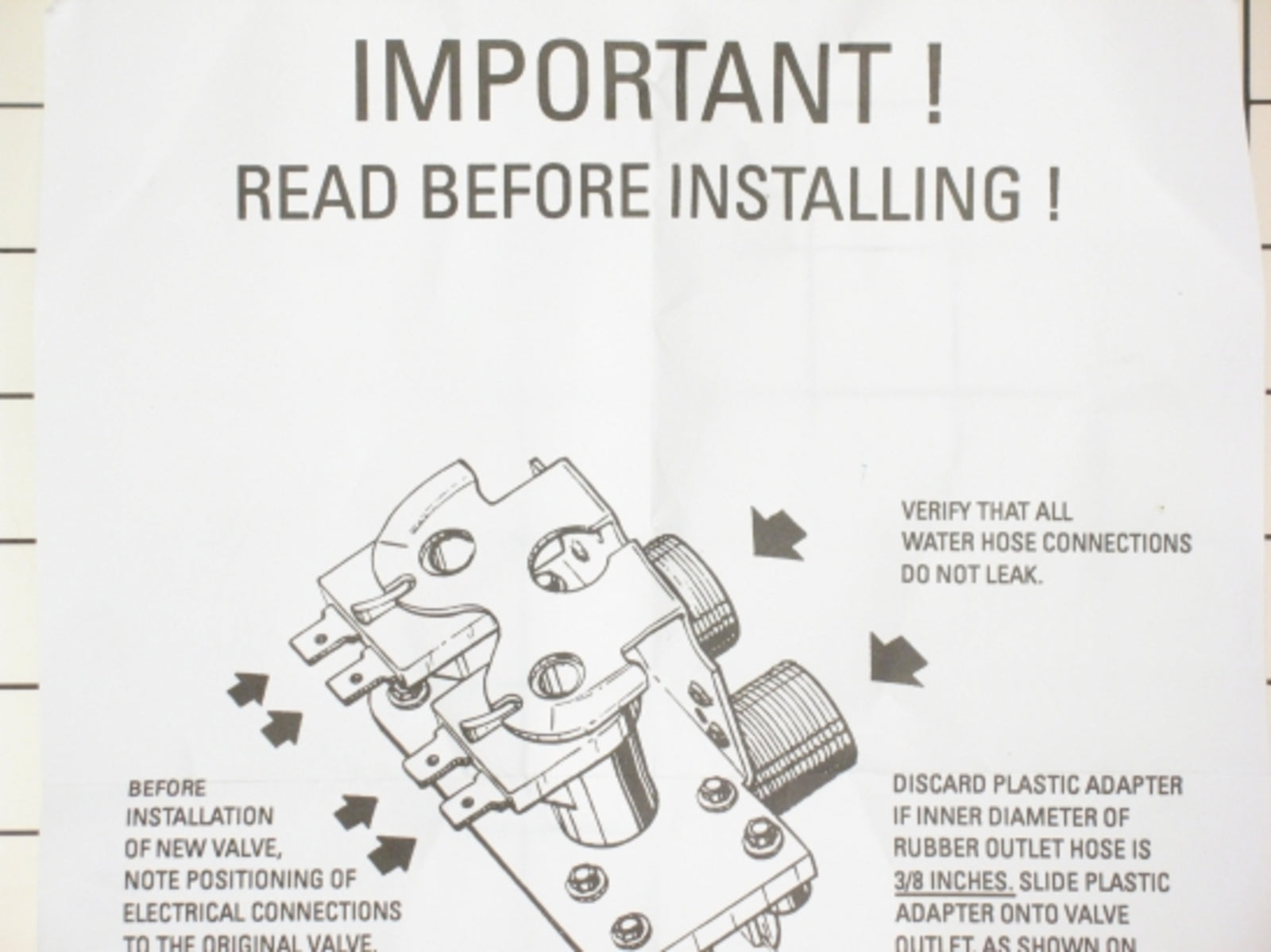 CW151 Robertshaw Washer Universal Water Inlet Valve - Appliance Parts Canada