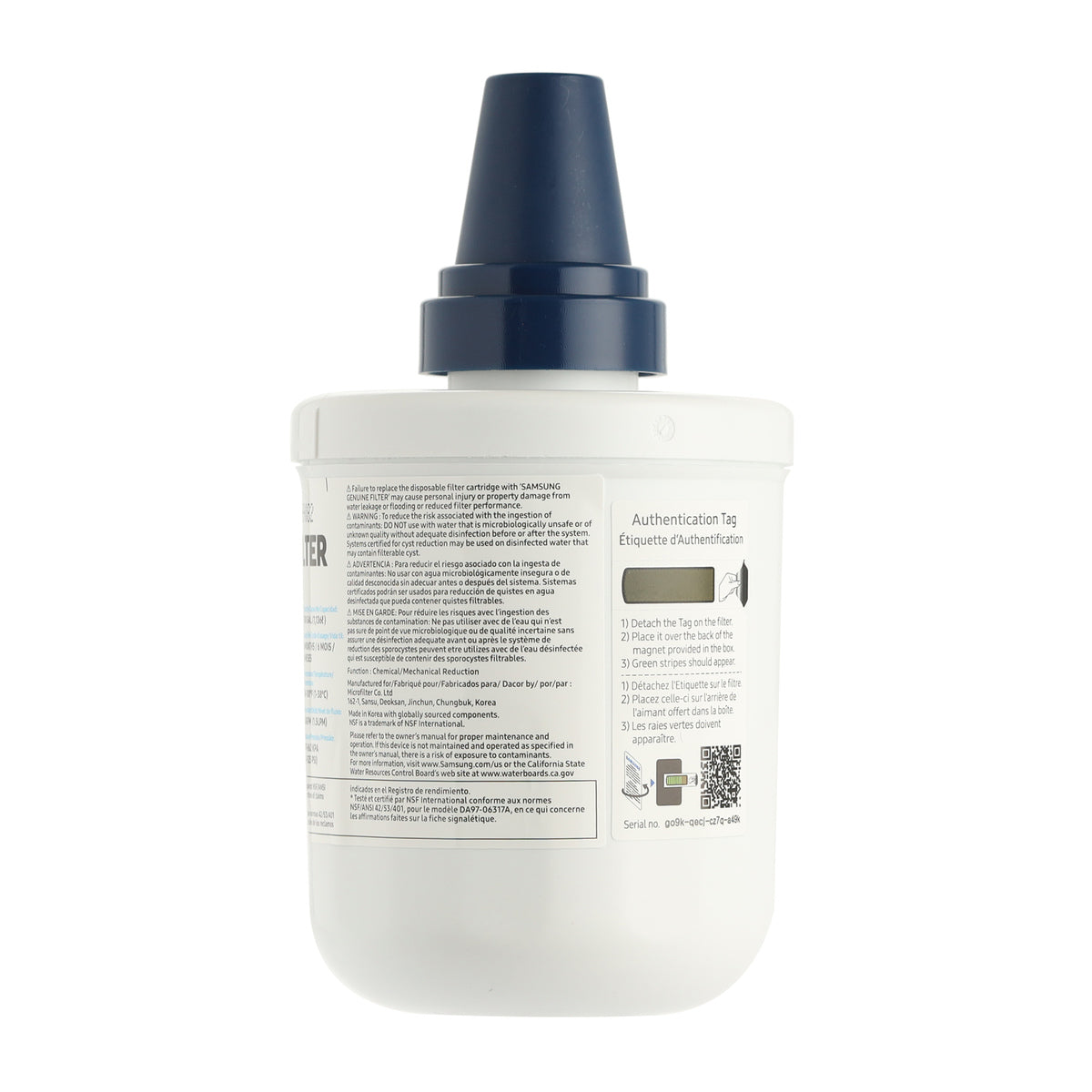 Dacor DA29-00003B / DA29-00003G Samsung Refrigerator Water Filter - Appliance Parts Canada