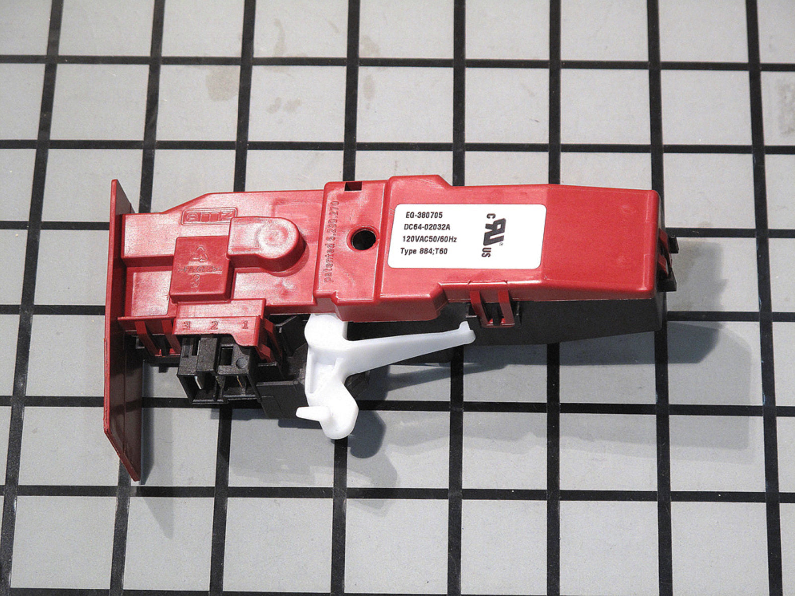 DC64-02032A Samsung Washer Door Lock Switch - Big Bang - Appliance Parts Canada