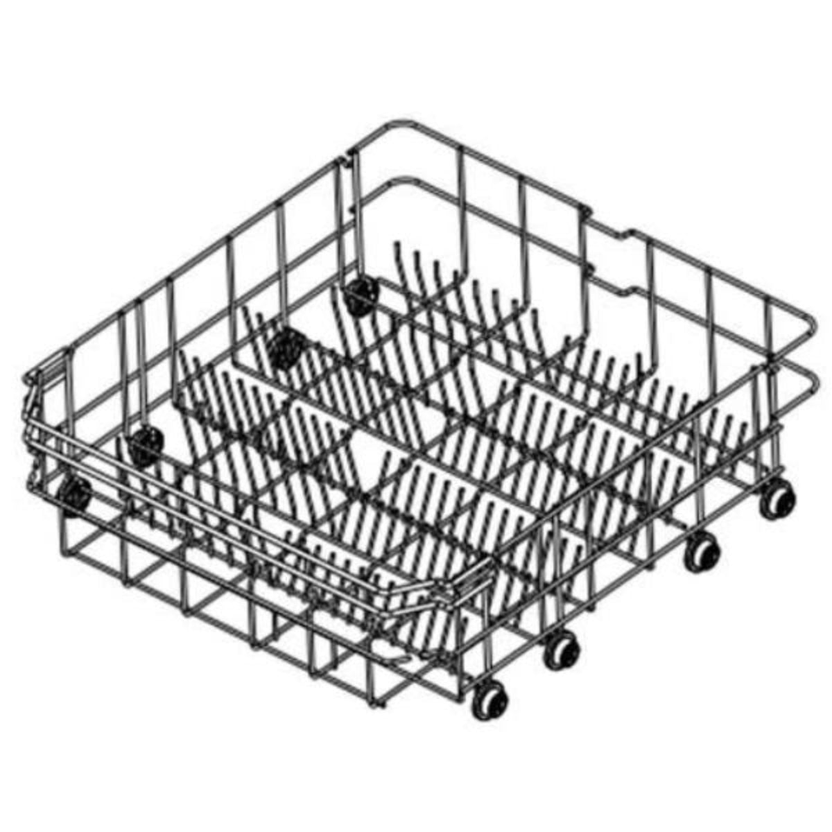 DD82-01384A Samsung Dishwasher Lower Basket Assembly;ODM - Appliance Parts Canada