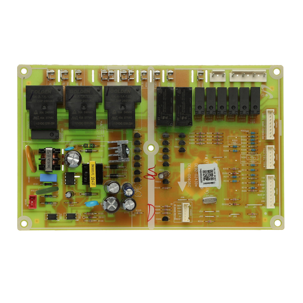 DE92-02439D Samsung Range Oven Relay PCB Main Control Board Assembly
