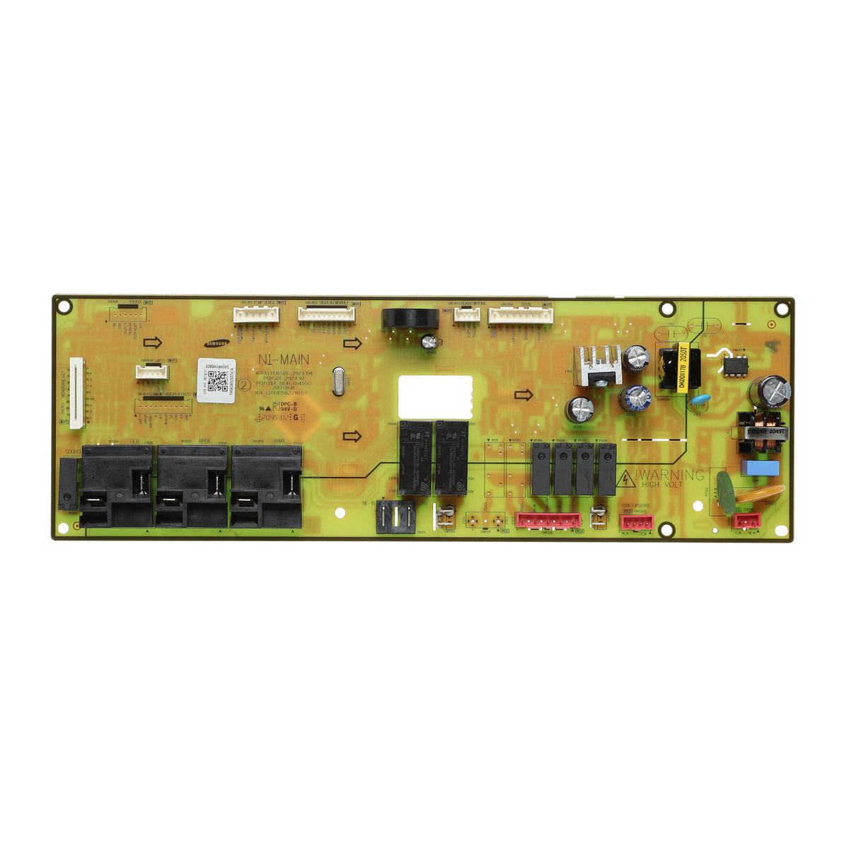DE92-03761A Samsung Range Oven PCB Main Control Board Assembly - Appliance Parts Canada