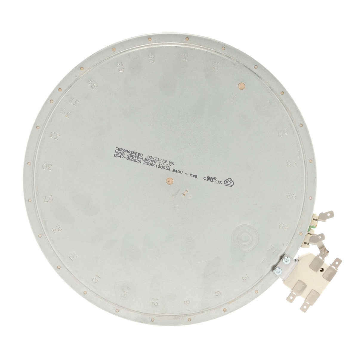 DG47-00022A Samsung Stove Heater Radiant - Dual