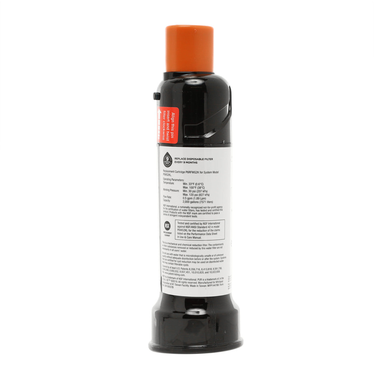 F2WC9I1 Whirlpool ICE 2 Refrigerator Water Filter - Appliance Parts Canada
