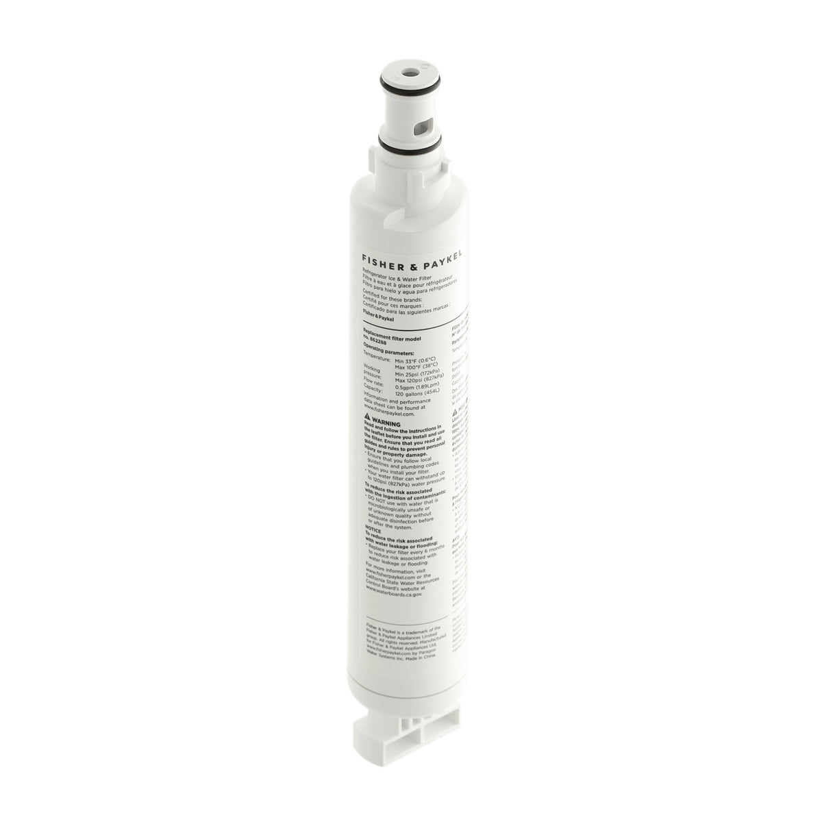Fisher & Paykel / DCS 862288 Fisher & Paykel Refrigerator Water Filter WP FWC1 - Appliance Parts Canada