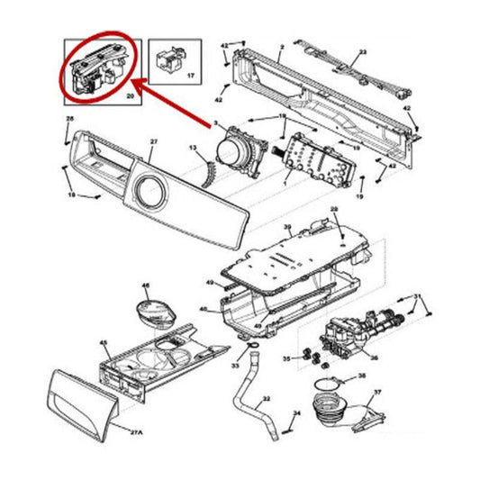 Frigidaire 5304519503 MAIN BOARD,ASSMY (HIGH),WASH - Appliance Parts Canada