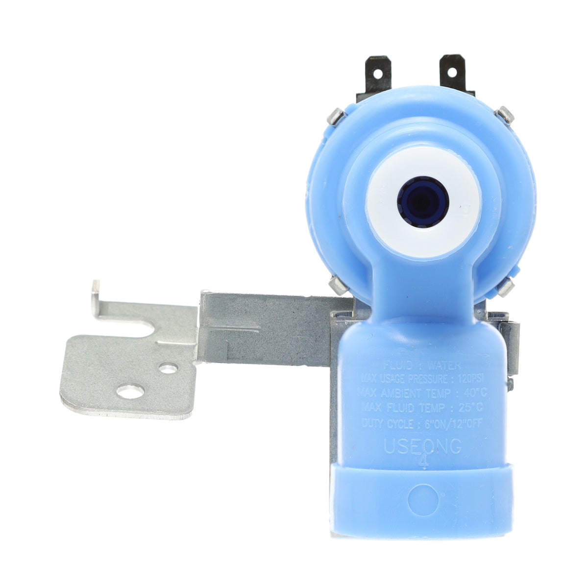 MJX41178908 LG Refrigerator Water Inlet Valve, Single Coil - Appliance Parts Canada