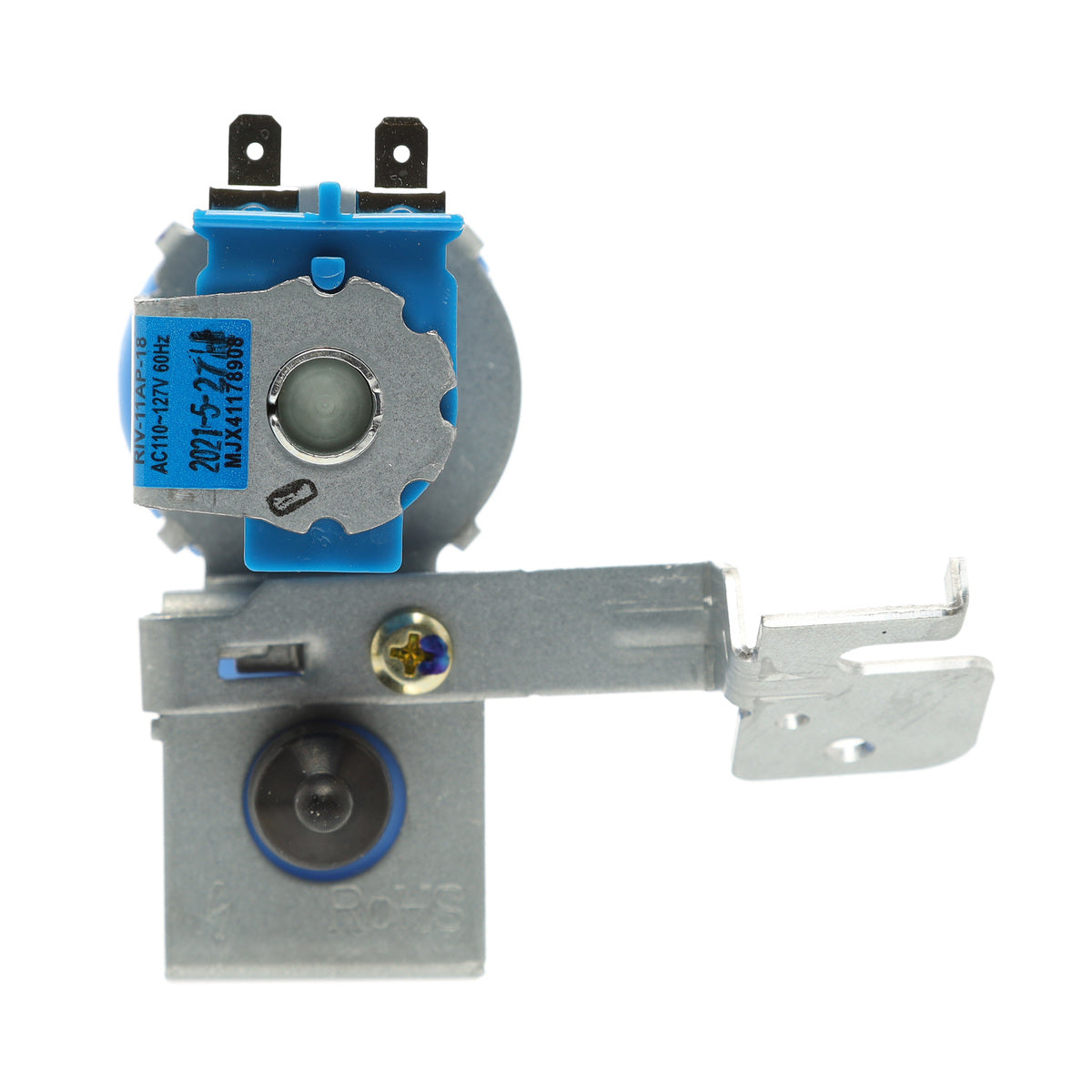 MJX41178908 LG Refrigerator Water Inlet Valve, Single Coil - Appliance Parts Canada