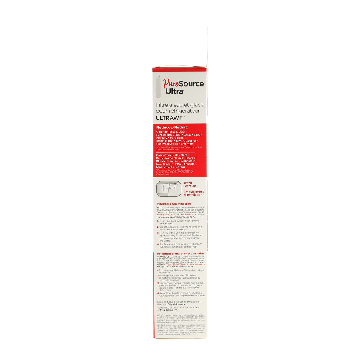 ULTRAWF Frigidaire Refrigerator PureSource Ultra Water Filter - Appliance Parts Canada