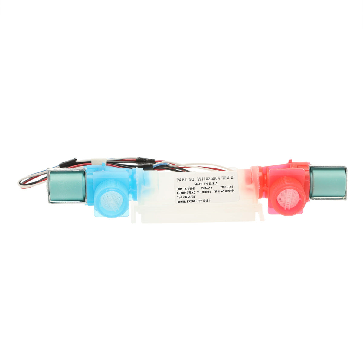 W11210459 Whirlpool Washer Water Inlet Valve - Appliance Parts Canada