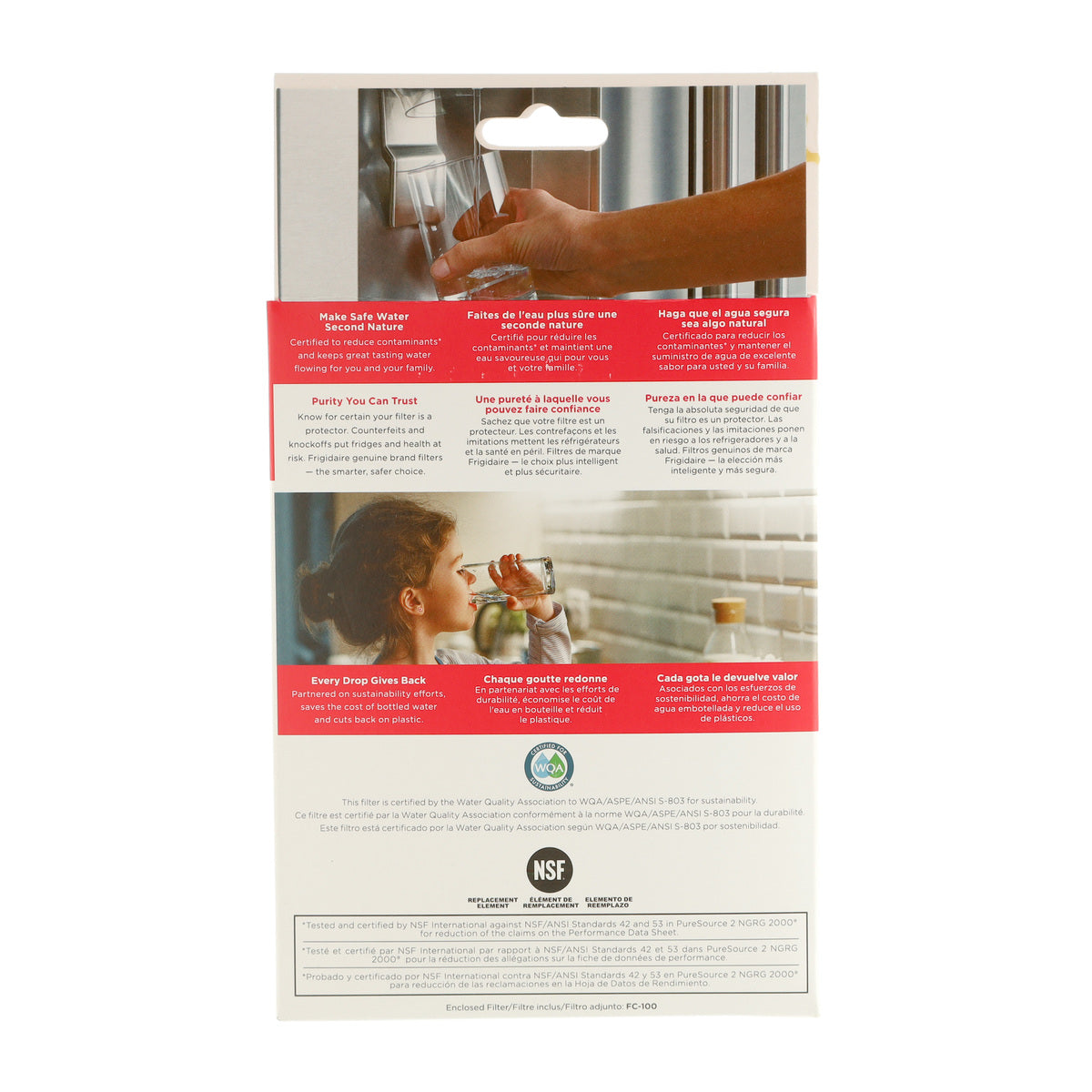 WF2CB Frigidaire PureSource 2 Water and Ice Refrigerator Filter - Appliance Parts Canada